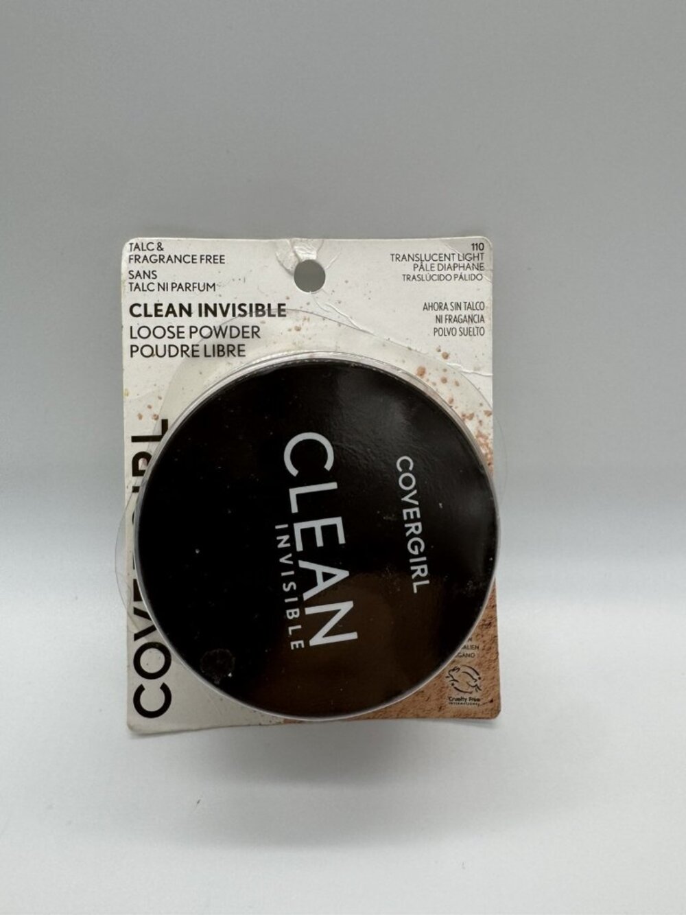 CoverGirl Clean Invisible Loose Powder Translucent Light 110 0.63oz Sealed New
